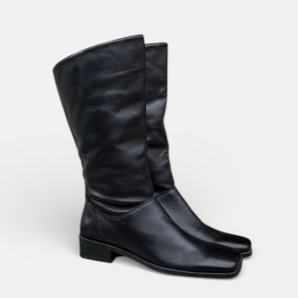 Naturalizer Black Heeled Boots